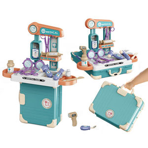 2025 vente chaude enfants d'âge préscolaire semblant jouer maison jeu jouets en plastique 3 Style <span class=keywords><strong>médecin</strong></span> Table valise boîte ensemble jouets <span class=keywords><strong>pour</strong></span> <span class=keywords><strong>cadeau</strong></span> - Product Image 1