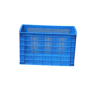 Stackable Plastic Turnover Box Basket <strong>Crate</strong> <strong>Storage</strong> Shipping Solid Thickened PE Basket - Product Image 1