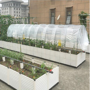 Pergola Outdoor Gardening Pergola Flower Stand Wear-resistant <b>Plastic</b>-coated Steel Pipe Plant Vegetable Support <b>Rod</b> Bracket - Product Image 4