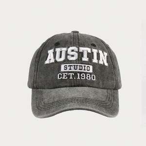 Casquette de baseball vintage pour homme, 6 panneaux, logo brodé 3D, effet délavé, casquette de sport - Product Image 6