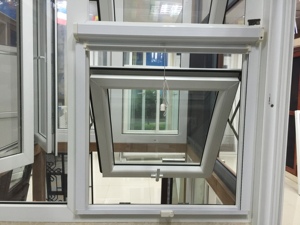 Hiện đại cách âm an ninh mái hiên Windows PVC top-treo cửa sổ cho căn hộ sử dụng - Product Image 6