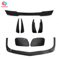 Chaoshenghang Lame avant pour Corvette C5 1997-2004, séparateur de pare-chocs avant ABS, kit carrosserie et accessoires
