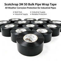 Ruban adhésif 3M Scotchrap 50 pour toutes les conditions météorologiques, anti-corrosion, imperméable, résistant aux UV, pour la protection des pipelines souterrains, personnalisation possible