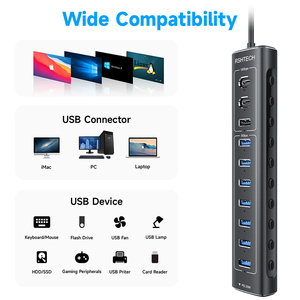 <span class=keywords><strong>3</strong></span>.2 10Gbps PD 20W 11 trong <span class=keywords><strong>1</strong></span> <span class=keywords><strong>USB</strong></span> C Hub đa cổng Adapter <span class=keywords><strong>USB</strong></span> chuyển đổi Hub Splitter <span class=keywords><strong>USB</strong></span> C HUB Adapter cho máy tính xách tay và điện thoại - Product Image 6