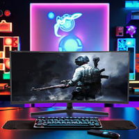 Moniteur de jeu incurvé UHD large 4k 100hz 34 pouces pour ordinateur