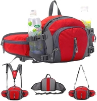 Riñonera Deportiva Multifuncional TINYAT, Informal, para Ciclismo, Escalada, Senderismo, Camping, Resistente al Agua, Unisex