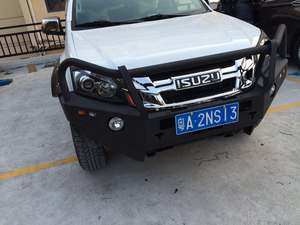 Paraurti Auto 4x4 Fuoristrada per ISUZU D-MAX <span class=keywords><strong>2012</strong></span>+ Bull <span class=keywords><strong>Bar</strong></span> Anteriore con Lampada Paraurti Anteriore in Acciaio - Product Image 3
