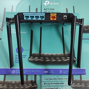 Ac1200 không dây Dual Band <span class=keywords><strong>Router</strong></span> điểm truy cập 4 ANTEN 5 * RJ45 Archer C5 rộng bảo hiểm Tiếng Anh firmware TPLink cz5 Wifi <span class=keywords><strong>Router</strong></span> - Product Image 6