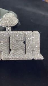 Colgante de Diamantes Hip Hop Más Vendido, Diseño de Joyería de Lujo con Incrustaciones de Diamantes para Hombres y Mujeres, Ideal para Discotecas, Disponible para la Venta - Product Image 3
