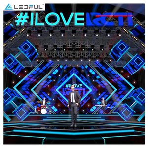 Trong nhà P2,97 cho thuê Imager LED curva p3.91 precio por Metro pantalla Màn hình bức tường Video cho buổi hòa nhạc đám cưới sân khấu bối cảnh - Product Image 4