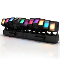 Lumière de tête mobile LED 12x60W RGBW 4 en 1 avec contrôle DMX512 IP66 pour bars/clubs