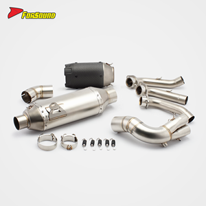 YAMAHA <span class=keywords><strong>Mt09</strong></span> Échappement en acier inoxydable, sortie inférieure intacte, style GP, court, ajustement parfait, 2014-2025 <span class=keywords><strong>Tracer</strong></span> 9 GT/<span class=keywords><strong>MT09</strong></span> SP, conduite sur route, OEM - Product Image 6