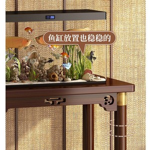 Chinese-style flower stand, floor-standing shelf for living room, solid wood flower stand for balcony, 2025 new style, indoor - Product Image 2