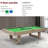 Table de billard Xikuno noire à huit tables multifonctionnelle 3 en 1 Table de conférence de tennis