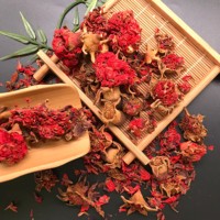 Thé aromatisé aux fleurs de grenade séchées 1 kg/sac en vrac, qualité supérieure, marque Highkey, bienfaits pour la santé