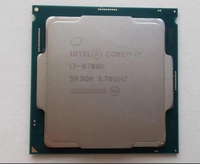 Processeur Intel Core i7-8700K d'occasion pour PC de bureau professionnel et gaming (compatible 8700, 8700T, 8700K)