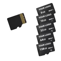 Carte mémoire mobile de haute qualité prête à être expédiée, 2 Go, 4 Go, 8 Go, 16 Go, 64 Go, 128 Go, carte mémoire SD U1 C10, carte TF pour appareils