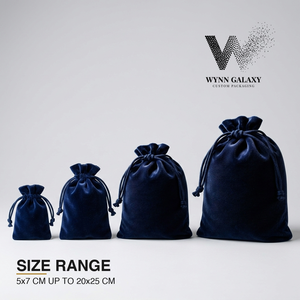 Pochette en velours personnalisée avec cordon de serrage, sac cadeau pour bijoux, sac de rangement en flanelle douce pour collier, bague, montre, emballage - Product Image 6