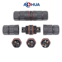 Conector de Cable LED con Fijación por Tornillo, Tipo L/T/X/H/F, 1 Entrada y 2/3/4/5 Salidas, Impermeable IP68, Conector de Cable de Alimentación para Cableado de Iluminación LED