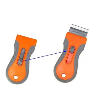 Spatule à lame de rasoir personnalisée en verre et plastique pour four, outil de pose de film automobile, grattoir de nettoyage de vitres, vente en gros - Product Image 6