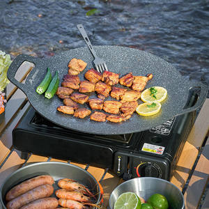 Horno de Camping multicombustible, cocina de senderismo, quemador de cocina portátil, utensilios de cocina, parrilla de barbacoa para Picnic al aire libre, estufa de Gas plegable - Product Image 3