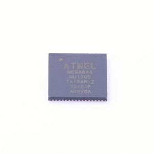 MCU de 8 bits ATmega AVR RISC, 64 KB de memoria Flash, 3.3V/5V, 64 pines, QFN EP T/R - Cinta y Bobina ATMEGA64A-MU - Product Image 1