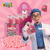 Snoepgroothandel 80g Mini Skittle-s Kauwsnoep in flesje, kauwbaar kernje, knapperige schaal, op maat gemaakte fruitsmaak, miljoenen kleine kauwsnoepjes