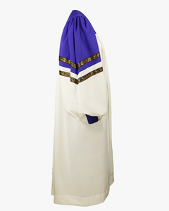 Toghe da Coro Personalizzate Viola <span class=keywords><strong>Andante</strong></span> con Decorazione a Motivo di Grano sulle Stole - Product Image 4