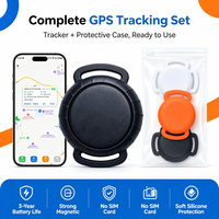 Traceur GPS intelligent universel pour animaux de compagnie avec batterie remplaçable, compatible avec Android Find My Device, garantie 3 ans