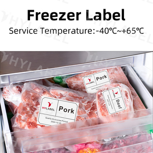 Tùy Chỉnh Tủ Đông Cấp Nhiệt Tổng Hợp PP Nhãn 58x40 100x50 100x150 Đông Lạnh Thực Phẩm Bao Bì Nhãn Mã Vạch Nhiệt Tủ Đông Nhãn - Product Image 3