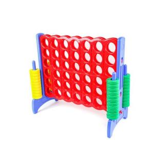 Jeu de société géant 4-en-1, échecs tridimensionnels, jeu de société à quatre consécutifs, mini-jeu éducatif pour le développement de la sagesse, jeu d'extérieur - Product Image 1