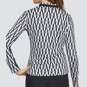 High Quality Oem <strong>Custom</strong> Seamless Quarter Zip <strong>Sun</strong> <strong>Shirt</strong> Uv Upf Long Sleeve Supplies Luxury Equestrian Horse Riding <strong>Shirt</strong> - Product Image 2