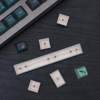 Personalized GMK Terror Below Keycaps Cherry Profile 129 Keys PBT DYE-SUB Keycap for MX Switch Mechanical Keyboard