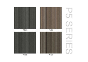 พรมปูพื้นแบบแผ่นขนาด 50x50 ซม. ผลิตด้วยเครื่องจักร ลายพรมแบบวงวน ทำจากโพลีโพรพิลีนและพีวีซี ดีไซน์ทันสมัย ลายต่อกันแบบจิ๊กซอว์ เหมาะสำหรับโรงแรม/สำนักงาน/พื้นที่เชิงพาณิชย์ - Product Image 6