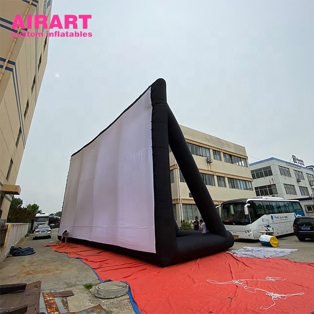 4m Giant Inflatable Projector Screen Outdoor for Movie Theme Party