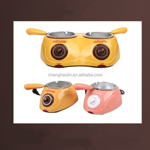 Chauffe-chocolat électrique double cuve pour chocolat, cire et huile, type bain-marie - Product Image 3
