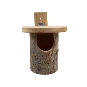<span class=keywords><strong>Cage</strong></span> à oiseaux en forme de coffre, hôtel pour oiseaux en bois personnalisé, nichoir en bois de peuplier FSC, nichoir en bois pour oiseaux - Product Image 5