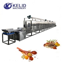 Machine de stérilisation et de séchage industrielle à micro-ondes KELID KLD-MW pour céréales, noix, épices, poudre de paprika, 220V-440V, haute productivité