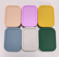 Boîte à lunch réutilisable en silicone de qualité alimentaire, boîte bento en silicone étanche pour enfants, adultes, école, bureau, pique-nique