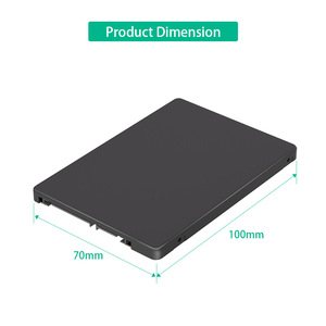 100% Compatibility M.2 SSD to 2.5 Inch SATA <b>Enclosure</b> Adapter NGFF B&M Key SATA 3.0 70mm 100mm Converter with <b>Plastic</b> Case - Product Image 6