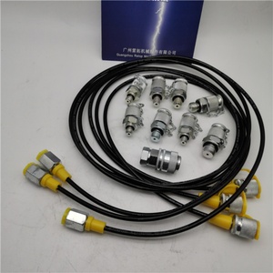 Diagnostic <b>Tool</b> Set for All Heavy Equipment Machine Hydraulic Pressure <b>Measurement</b> Kit, 3 <b>Gauge</b> Hydraulic Pressure <b>Gauge</b> Set - Product Image 6