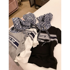 Trendy Famous Designer Summer Women <b>Short</b> Outfit Sets Fashion <b>Shorts</b> Sports Suit Luxury Women Two Piece Set - Product Image 2