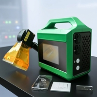 Machine de marquage laser sans fil à batterie lithium Huike, grave sur PVC, acrylique, coque d'appareil électrique, plaque signalétique, numéro.