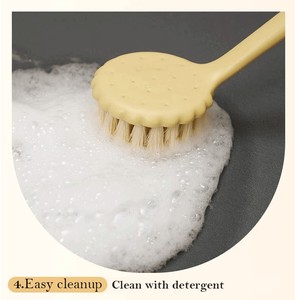 Tapis de sol de cuisine en boue de diatomée en forme de L en forme d'amour, tapis de pied anti-tache d'huile résistant à l'usure résistant à la saleté et à l'eau - Product Image 2