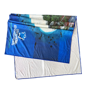 Toalla de toalla de felpa con estampado OEM personalizado, rectangular, grande, de gran tamaño, para <span class=keywords><strong>playa</strong></span> - Product Image 3