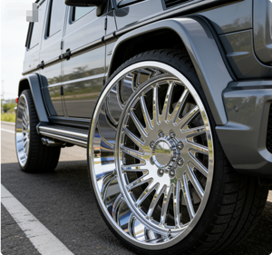 Rines de Camioneta Forjados en Aleación T6061 para Chevrolet, Ford, Dodge Ram2500, Ram1500 y GMC - Product Image 4