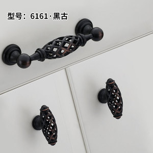 Lideshi Birdcage Cabinet Handles Antique Style Drawer Pulls For <b>Wardrobe</b> Kitchen Furniture Hardware 6161 - Product Image 3