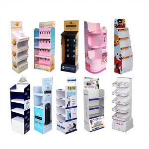 专业店瓦楞纸零食和饮料促销展示架超市美国制造型号 YS-166 - Product Image 4