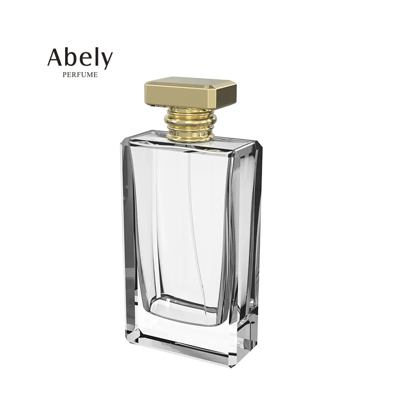 Adam parfüm şişesi 50 Ml 30ml kare mat siyah parfüm cam şişe sis püskürtücü ve kapak Bouteille Vide De Parfum