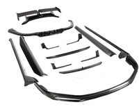 Kit de carrosserie en Fiber de carbone sèche de haute qualité pour Porsche 911 992 Kit de carrosserie de becquet de diffuseur arrière de jupe de lèvre avant de Style Techat